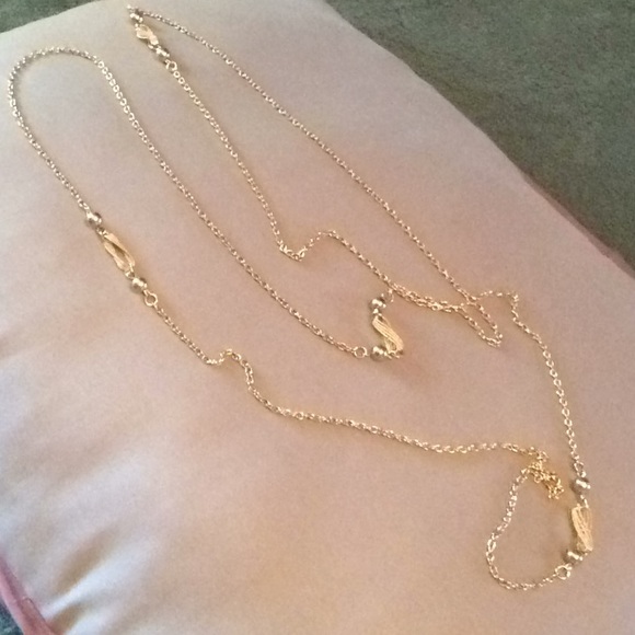 Fancy Design Necklace Approx.30-33”long - Picture 3 of 3